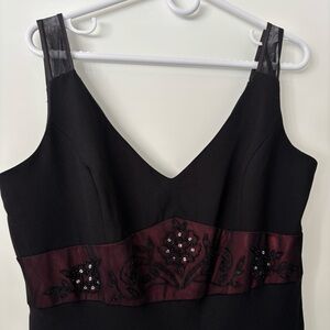 NWT Laura elegant black party dress